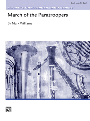 Book cover for March of the Paratroopers