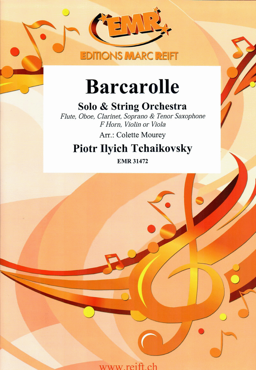 Barcarolle String Orchestra scores gallery preview page 1