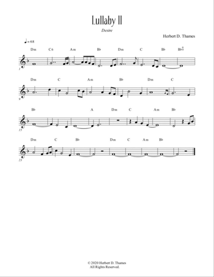 Lullaby (leadsheet booklet) Piano Solo scores gallery preview page 4