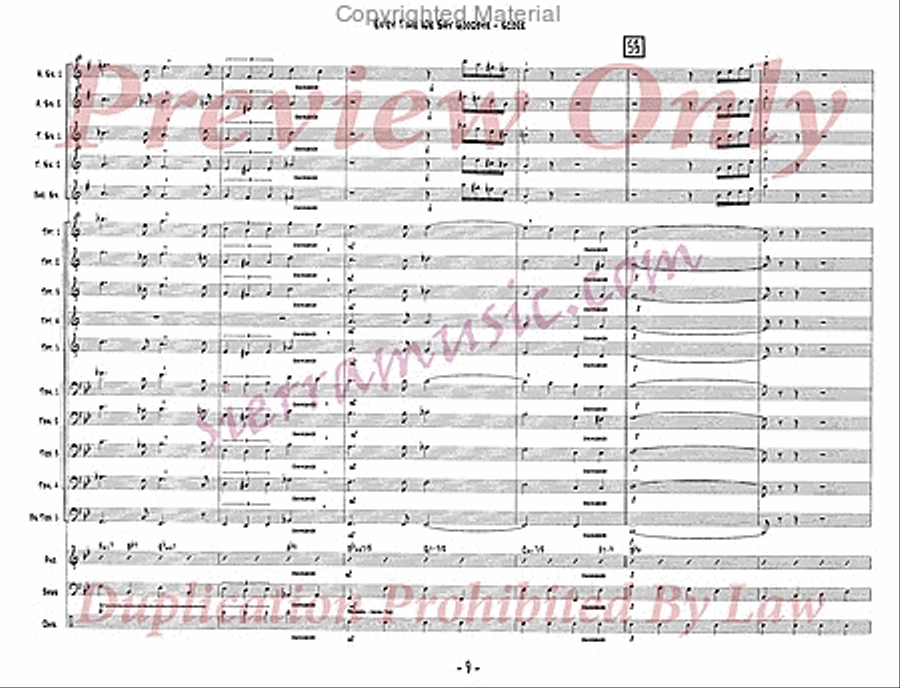 Every Time We Say Goodbye Jazz Ensemble scores gallery preview page 10