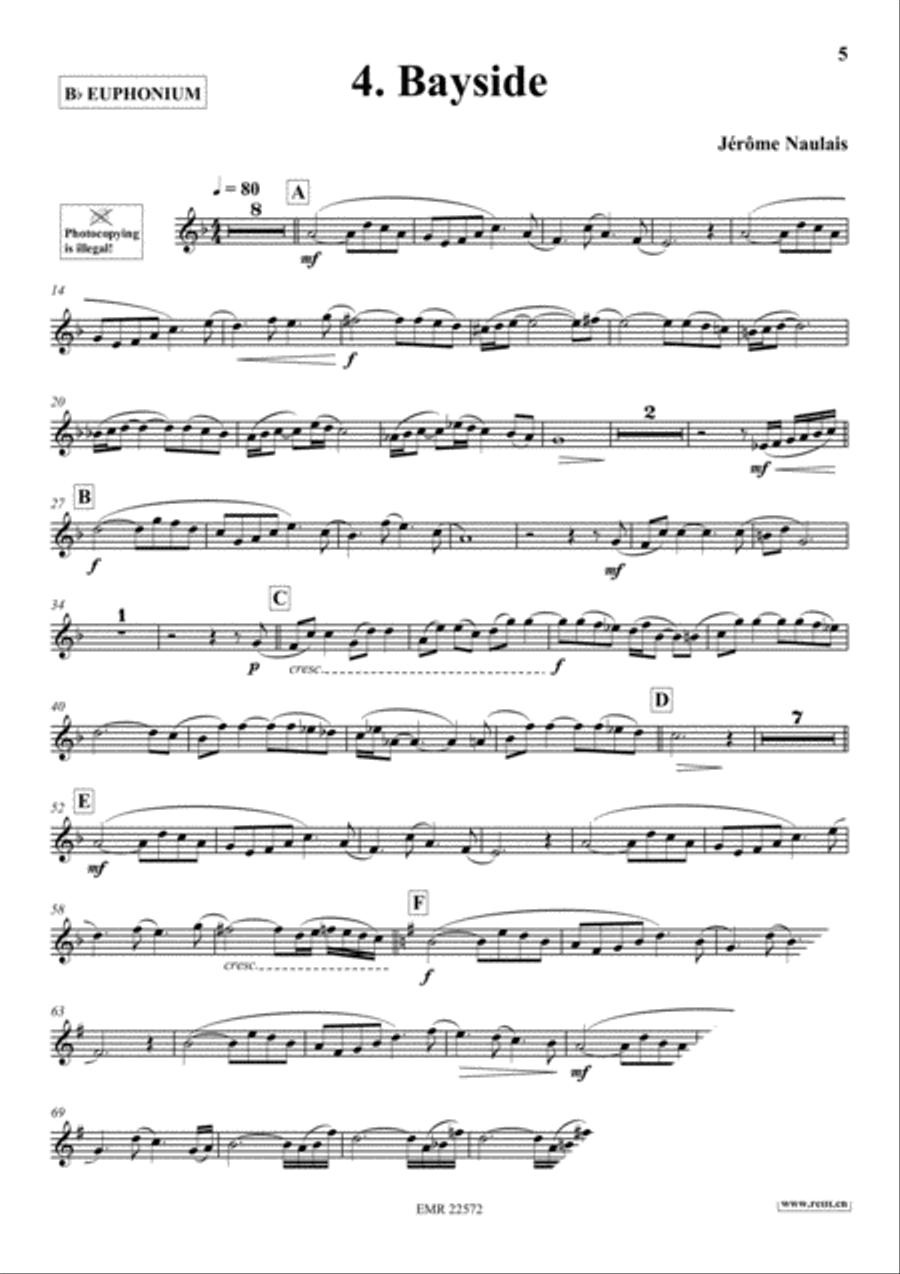 Play With Your Band Volume 1 Euphonium scores gallery preview page 6