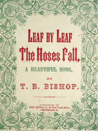 Leaf by Leaf. The Hoses Fall. Beautiful Song