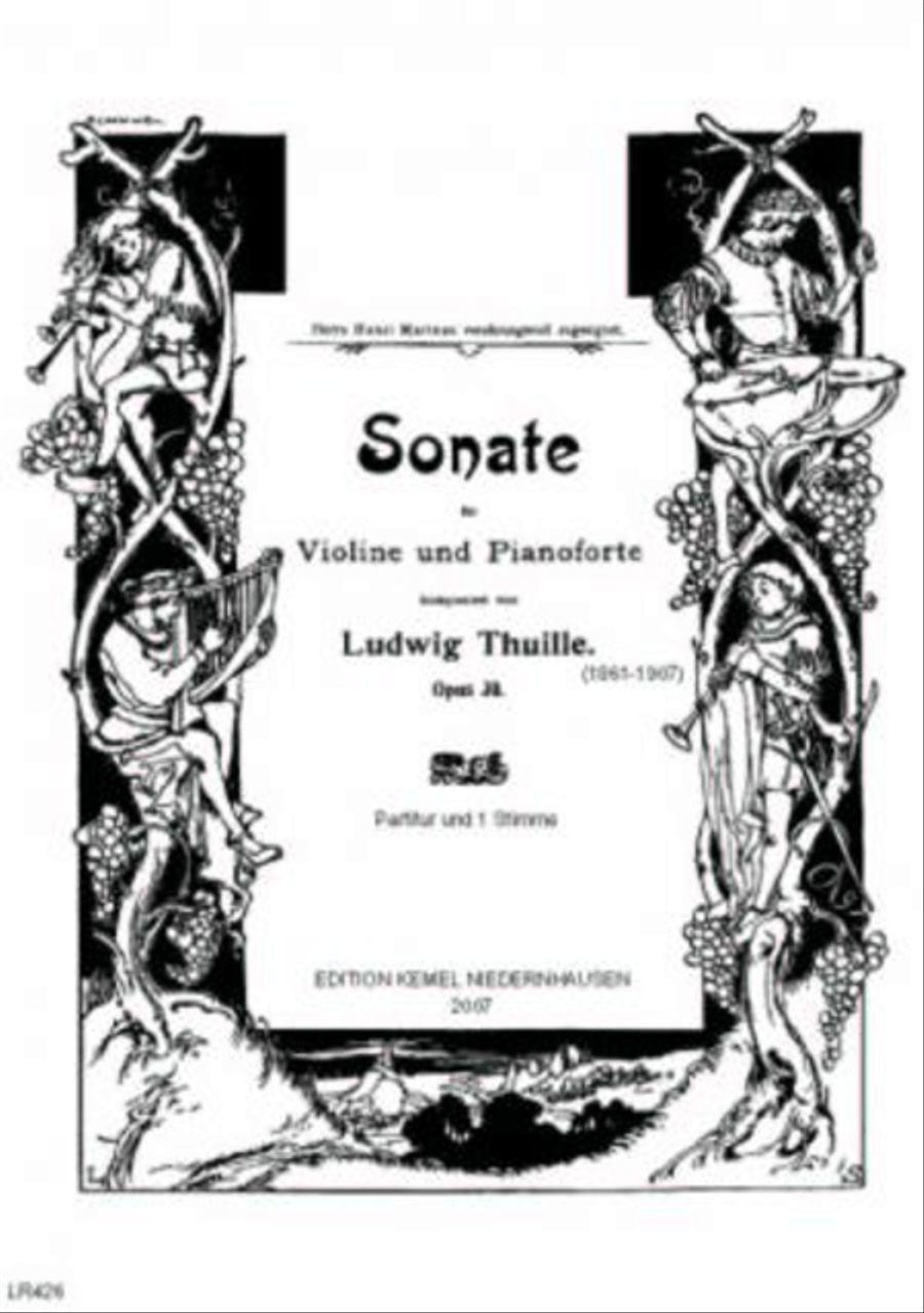 Sonate Sonate Violin Solo scores gallery preview page 1