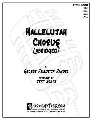 Hallelujah Chorus (Abridged) (String Quartet)