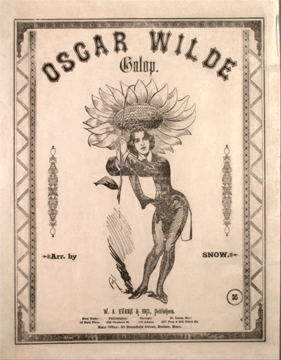 Oscar Wilde. Galop Piano Solo scores gallery preview page 1
