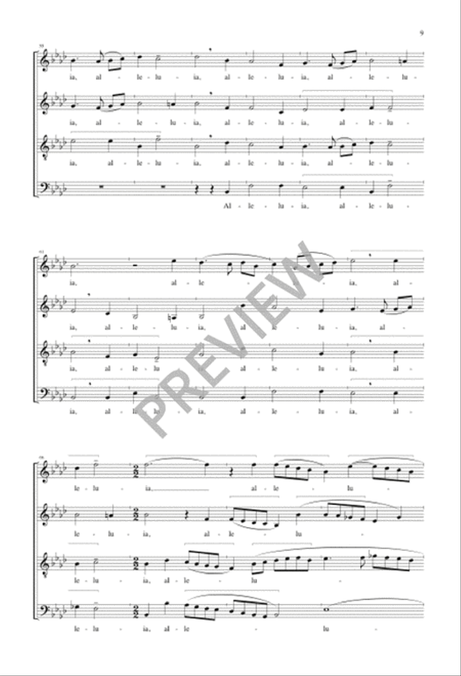 O magnum mysterium O magnum mysterium 4-Part scores gallery preview page 10