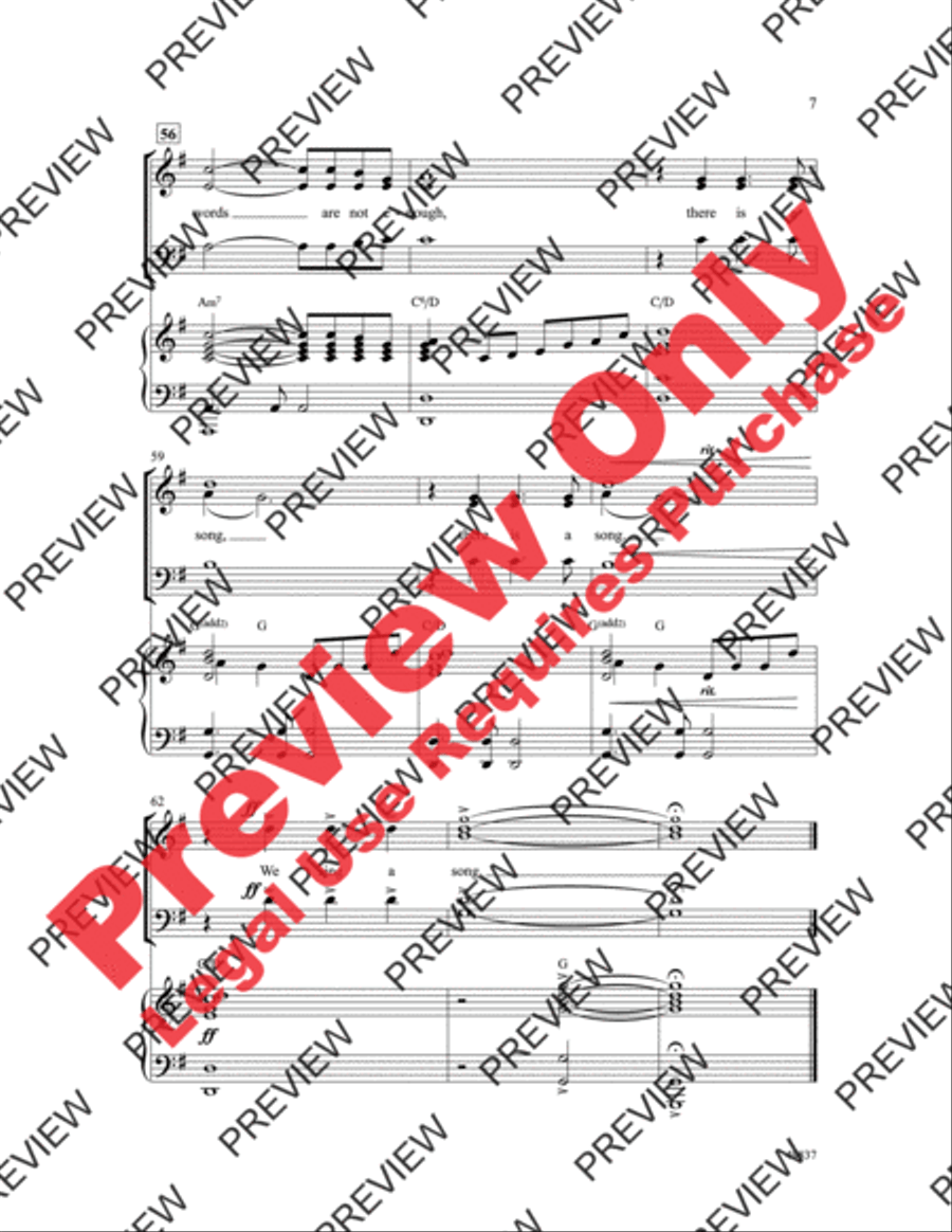 When Words Are Not Enough 3-Part scores gallery preview page 8