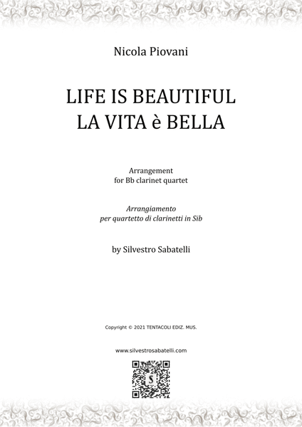 Life Is Beautiful "la Vita E Bella"