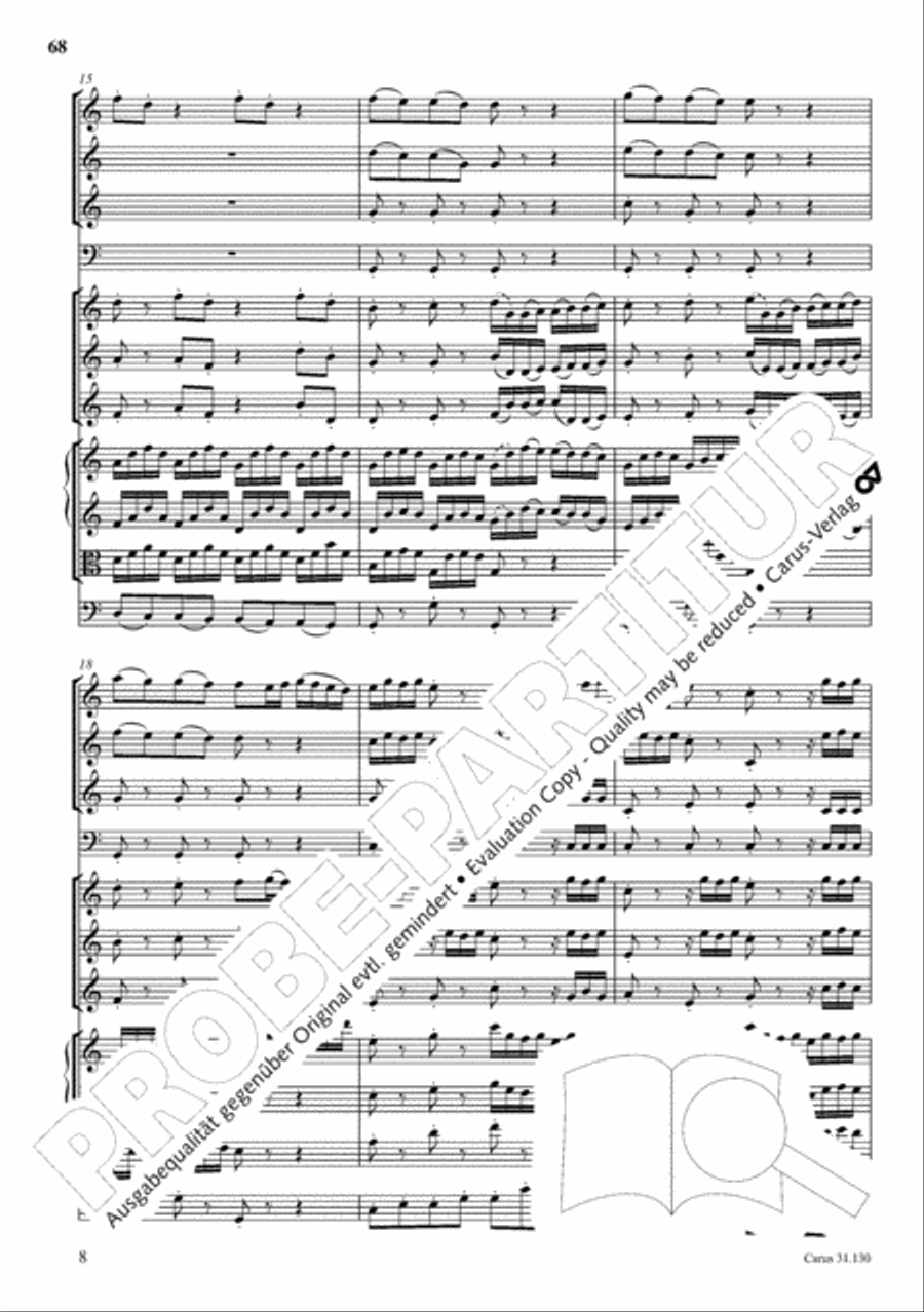 The Complete Sacred Vocal Works (Das geistliche Vokalwerk) Voice scores gallery preview page 69