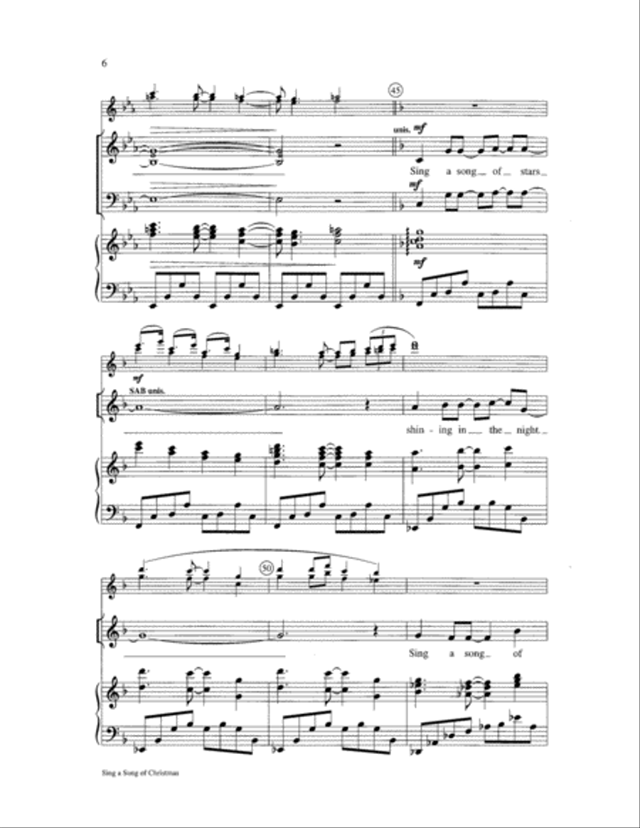 Sing a Song of Christmas 3-Part scores gallery preview page 6