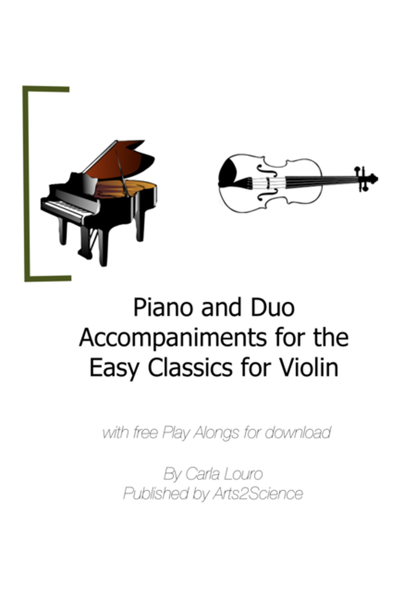 Piano and Duo Accompaniments for the Easy Classics for Violin image number null