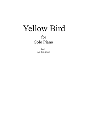 Book cover for Yellow Bird for Piano