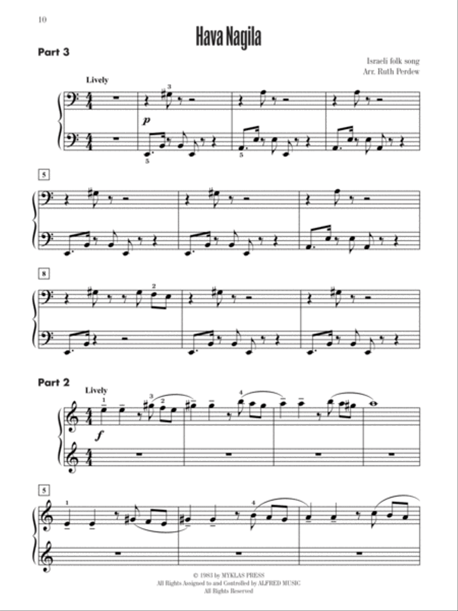 Contest Winners for Three, Book 5 Small Ensemble scores gallery preview page 4