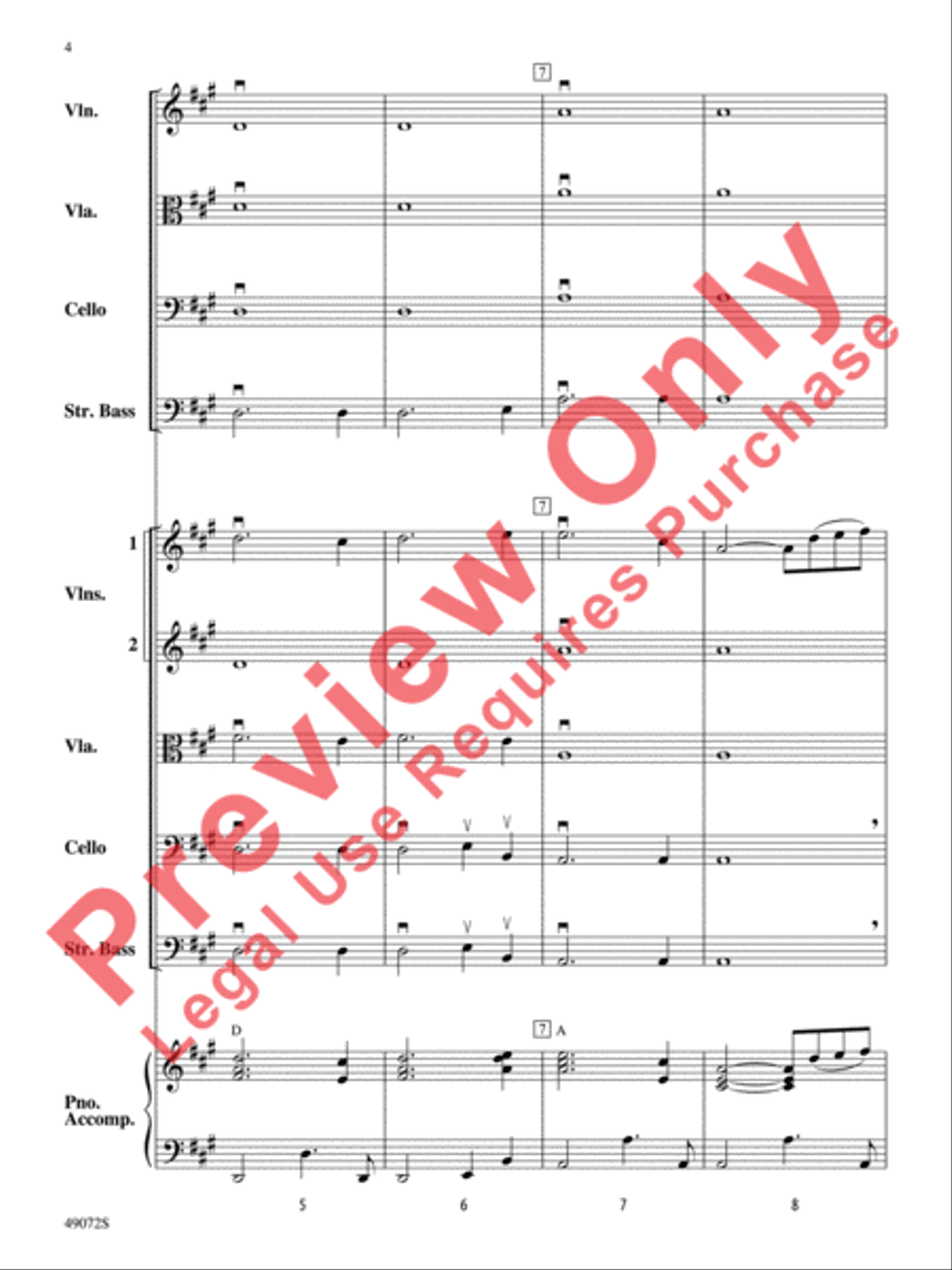 Arizona Sun String Orchestra scores gallery preview page 5