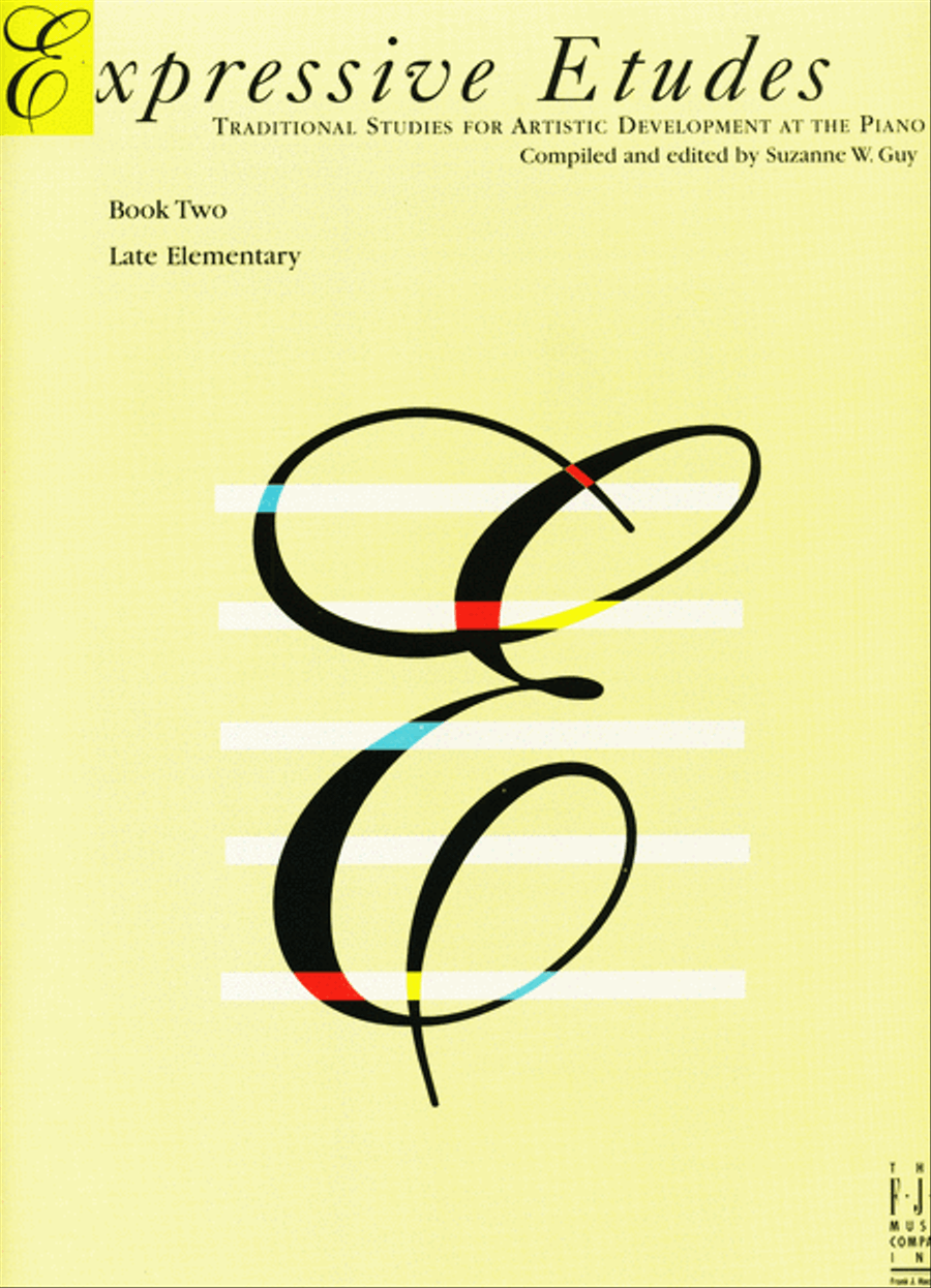 Expressive Etudes, Book Two Piano Method scores gallery preview page 1