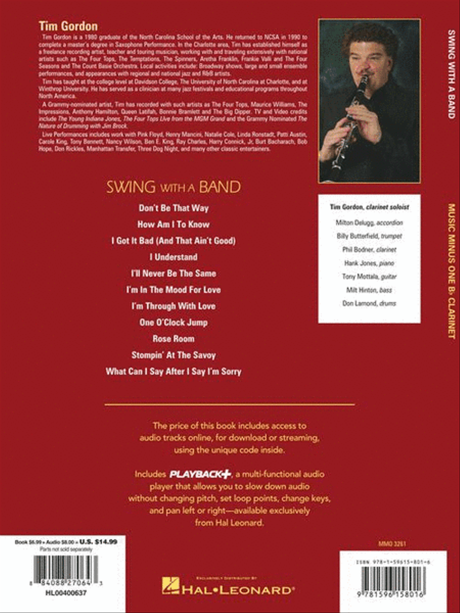 Swing with a Band B-Flat Clarinet scores gallery preview page 6