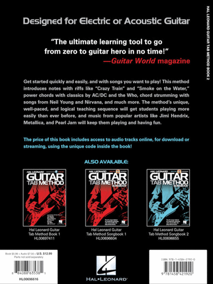 Hal Leonard Guitar Tab Method – Book 2 Guitar Tablature scores gallery preview page 10