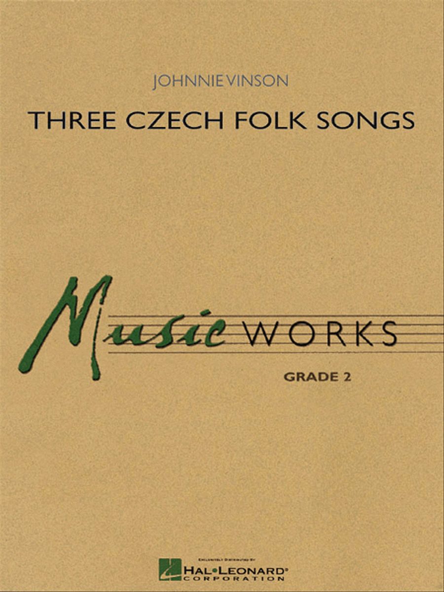 Three Czech Folk Songs Concert Band scores gallery preview page 1