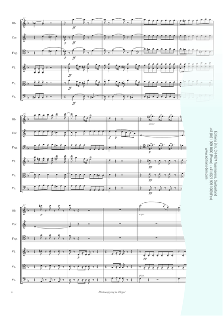 Sesteto No 2 Bassoon scores gallery preview page 3