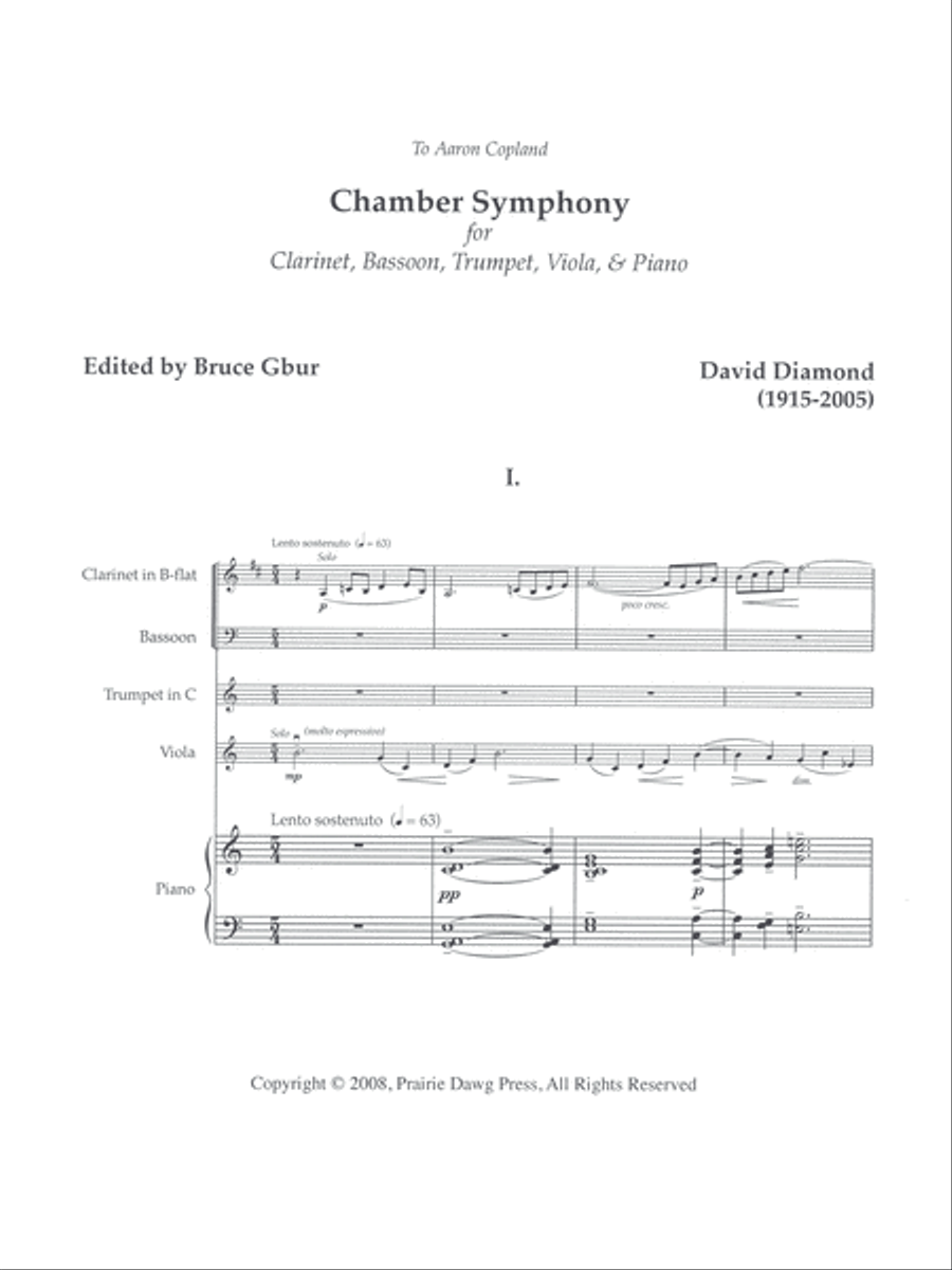 Chamber Symphony Bassoon scores gallery preview page 3
