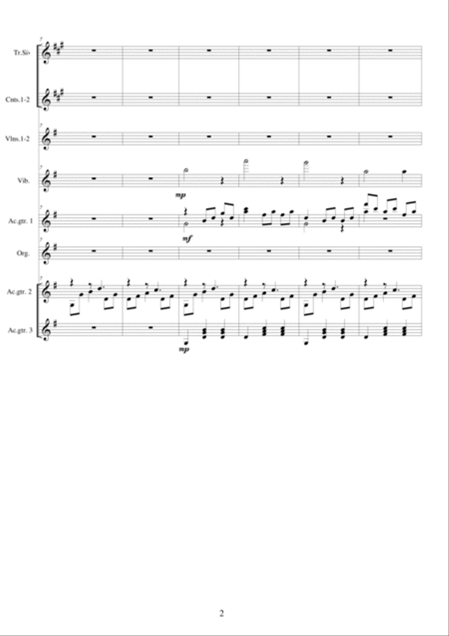 Mi buena amiga - Valz Mariachi Voice scores gallery preview page 2