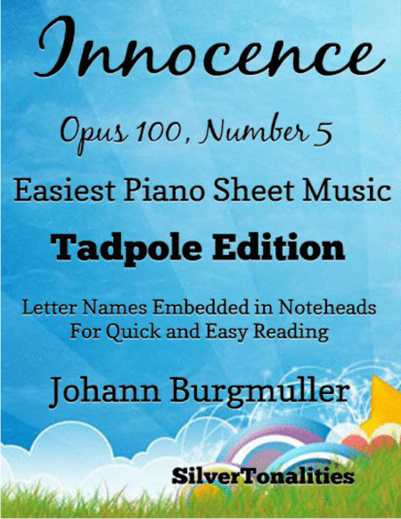 Innocence Opus 100 Number 5 Easiest Piano Sheet Music 2nd Edition