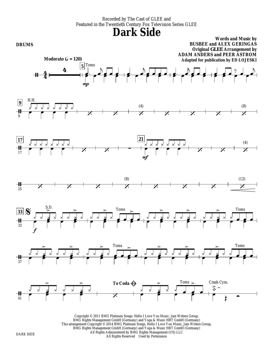 Dark Side - Drums
