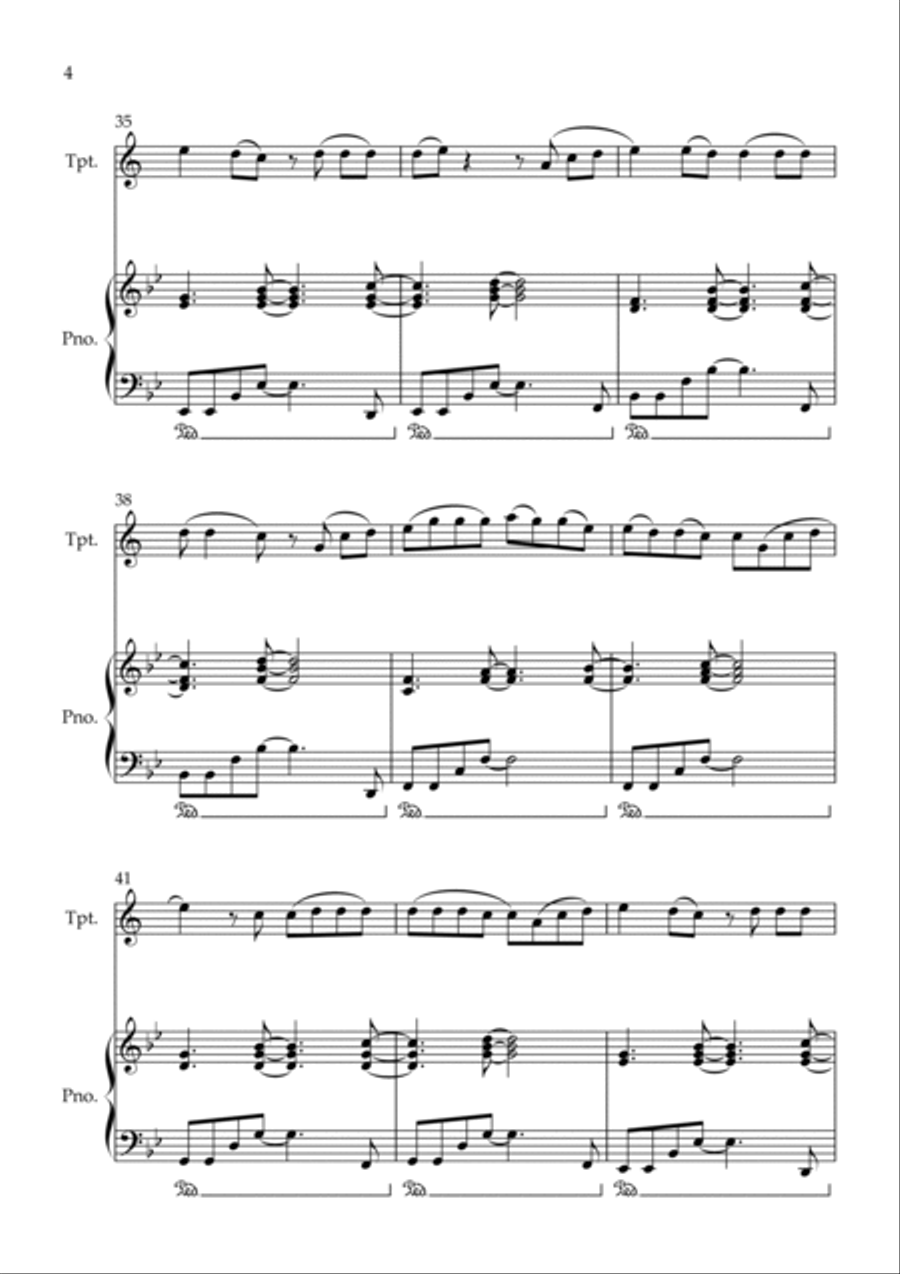 Shivers B-Flat Trumpet scores gallery preview page 4
