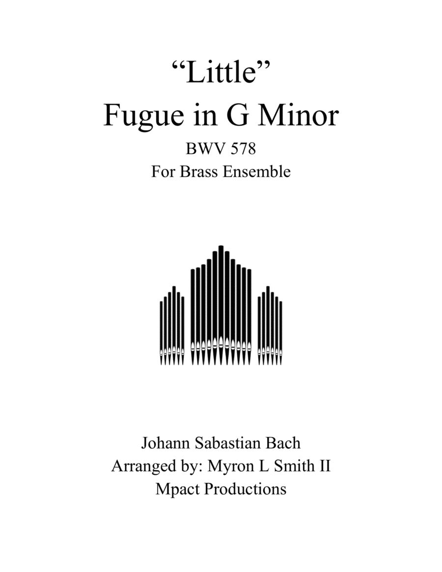 "Little" Fugue in G minor image number null