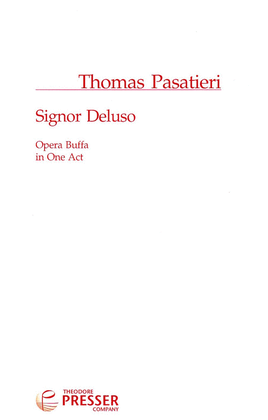 Book cover for Signor Deluso