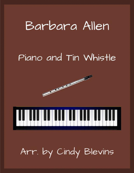 Barbara Allen, Piano and Tin Whistle (D) image number null