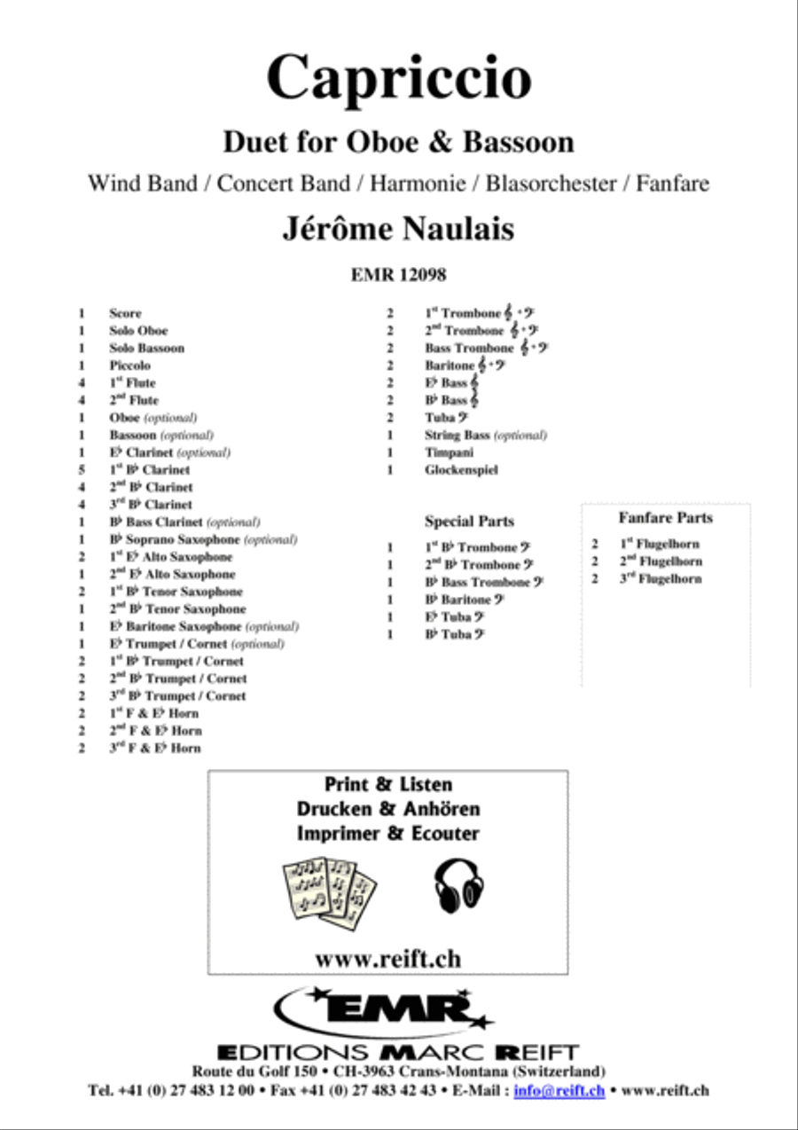 Capriccio Capriccio Concert Band scores gallery preview page 2