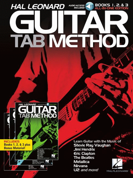 Hal Leonard Guitar Tab Method: Books 1, 2 & 3 All-in-One Edition! image number null