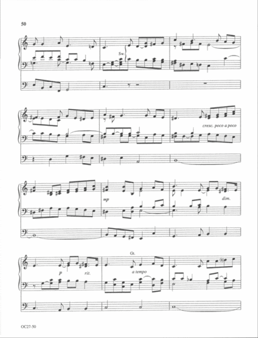 Rest in the Lord Rest in the Lord Organ scores gallery preview page 3