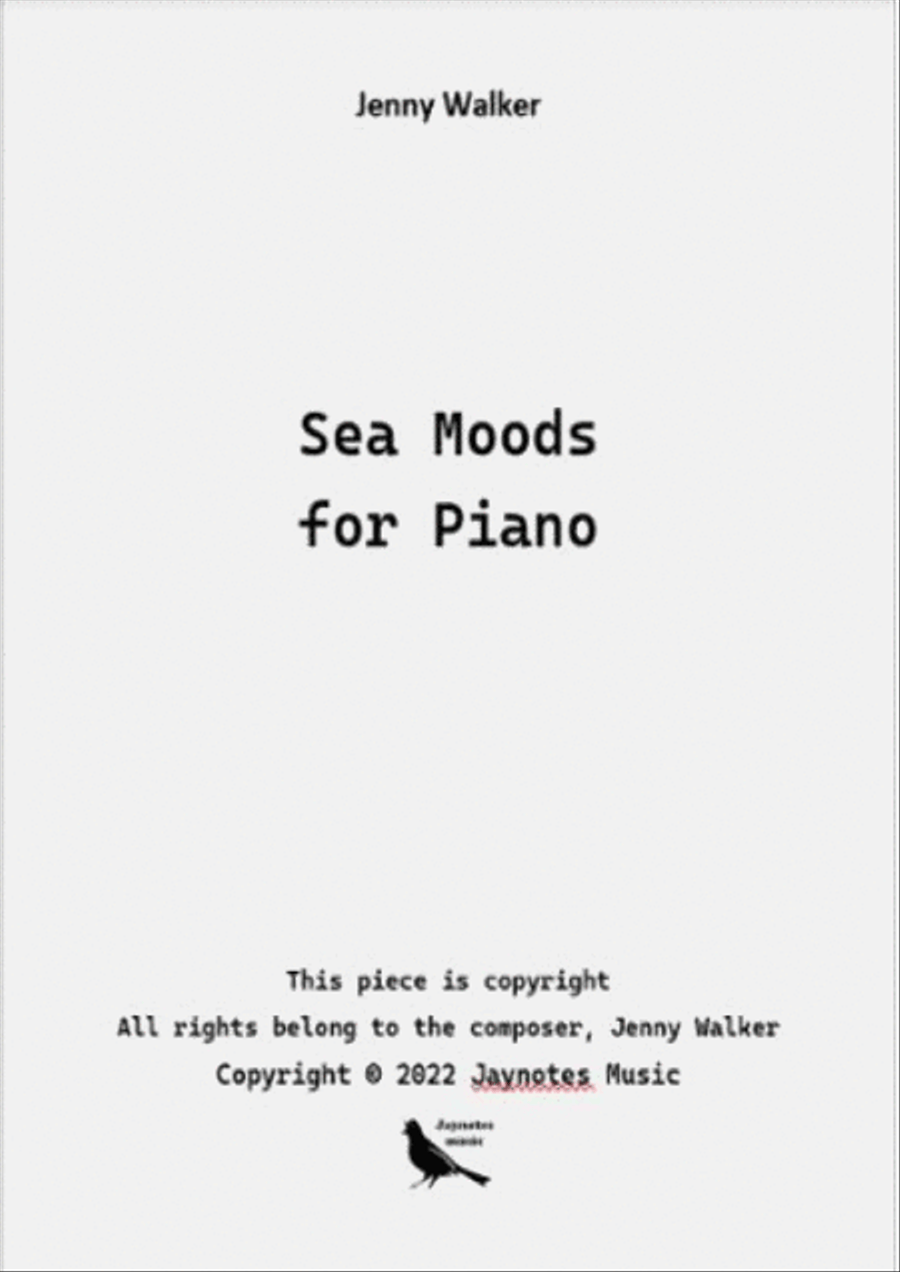 Sea Moods for Piano: 4. Island Sunrise Piano Solo scores gallery preview page 2