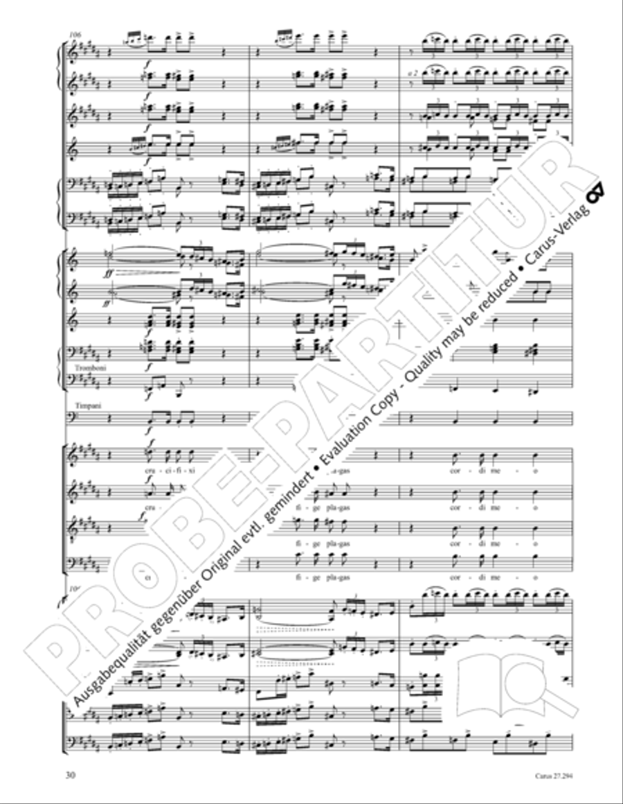 Stabat mater Stabat mater 4-Part scores gallery preview page 31