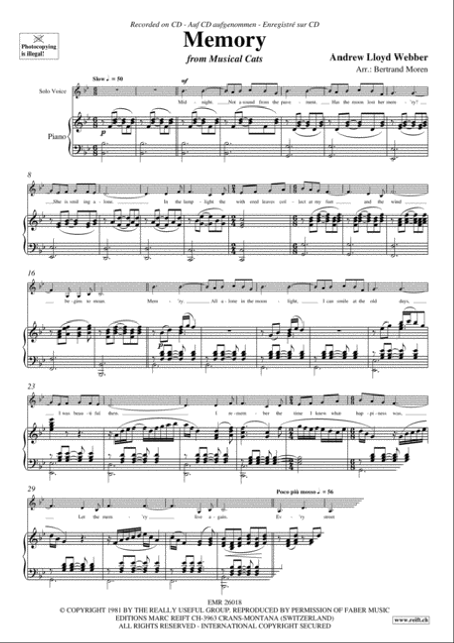 Memory Memory Voice scores gallery preview page 4