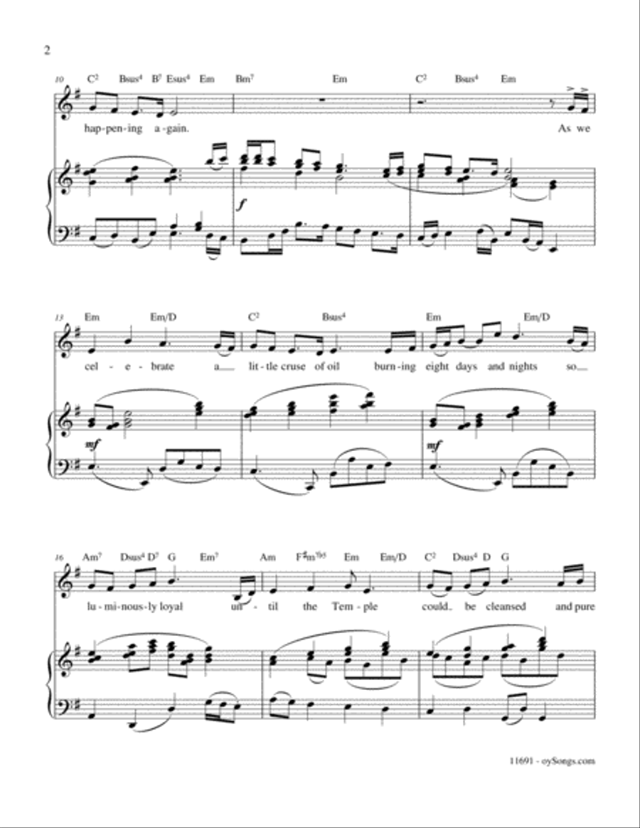 A Greater Miracle A Greater Miracle Piano, Vocal, Guitar scores gallery preview page 2