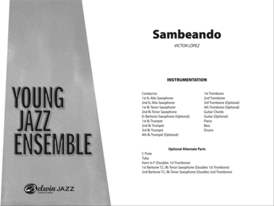 Sambeando Jazz Ensemble scores gallery preview page 18