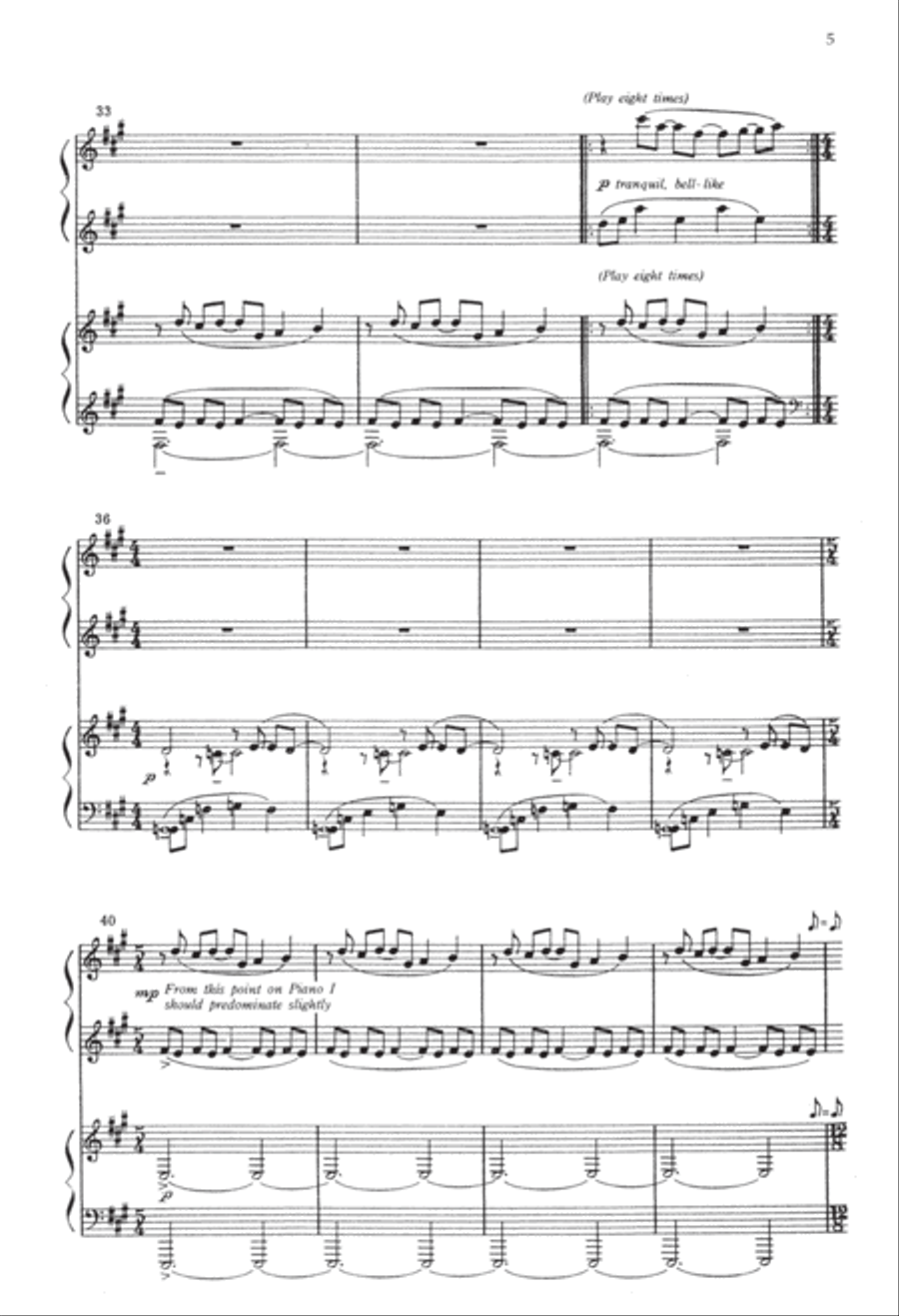 Three Sacred Pieces: 3. Canticle TTBB scores gallery preview page 6