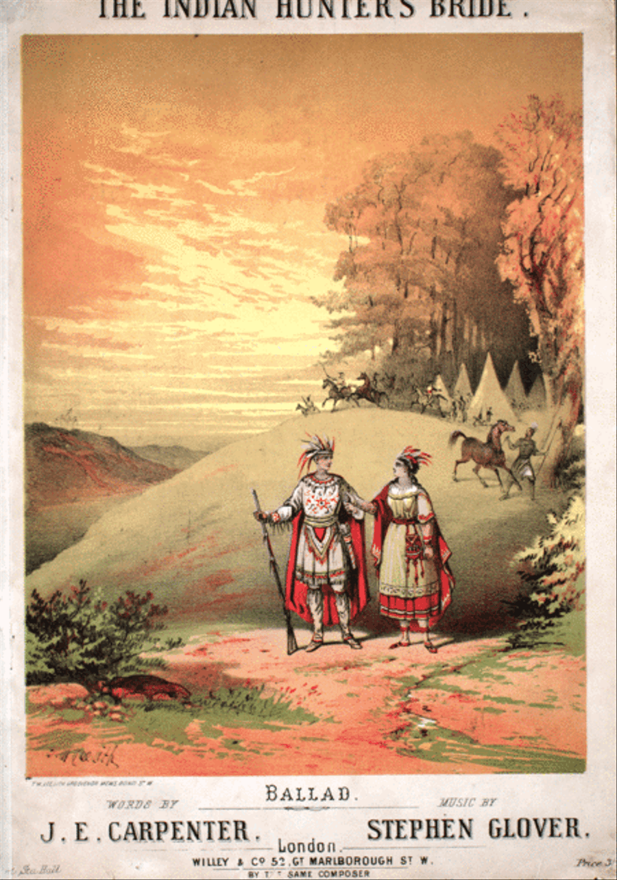 The Indian Hunter's Bride. Ballad Voice scores gallery preview page 1
