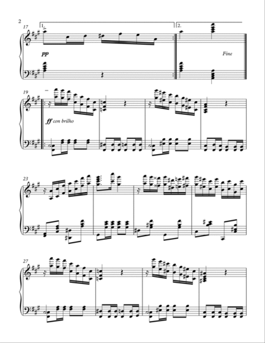 SOBERANO Piano Solo scores gallery preview page 2