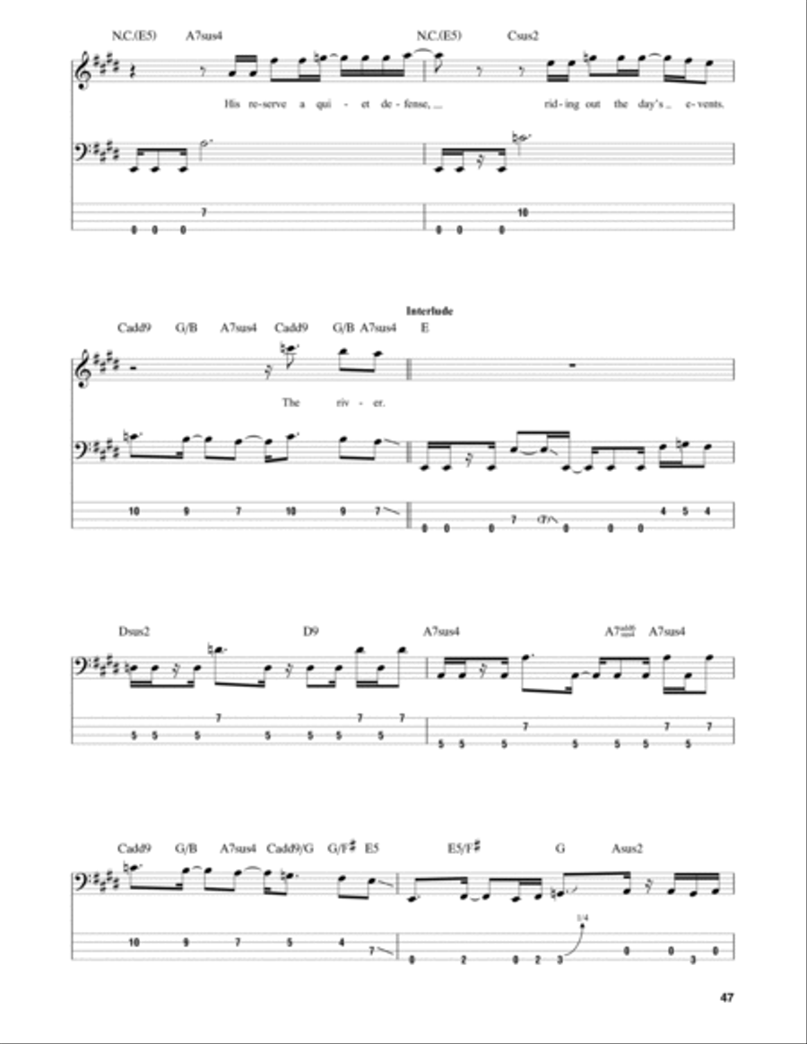 Tom Sawyer Guitar Tablature scores gallery preview page 2
