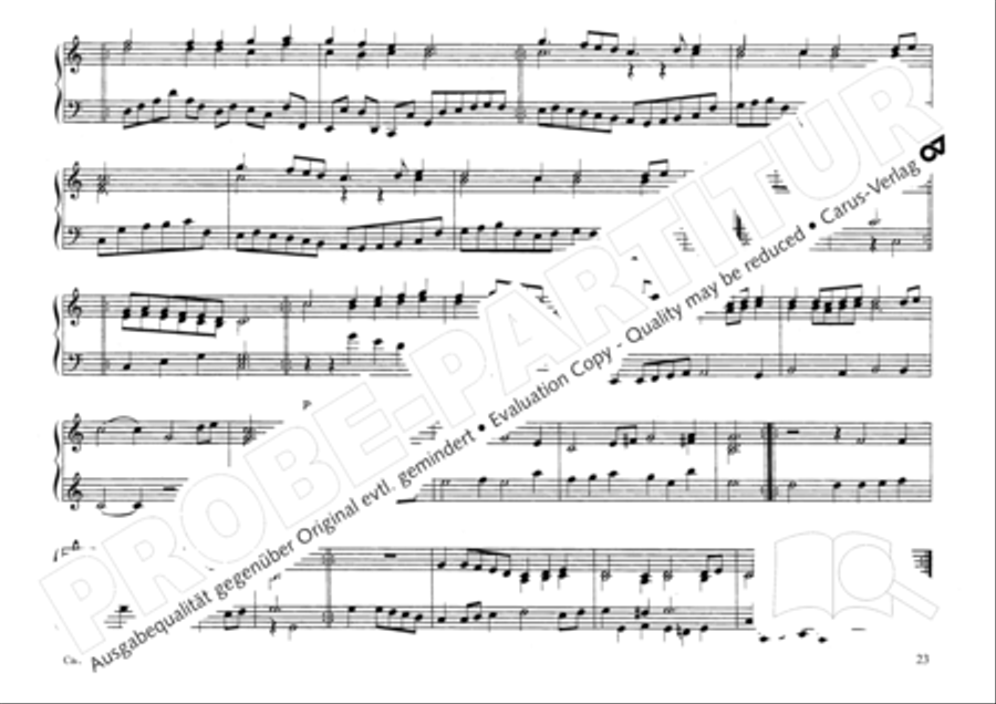Estendorffer: Orgelwerke II (Organ Works II) Organ Solo scores gallery preview page 26