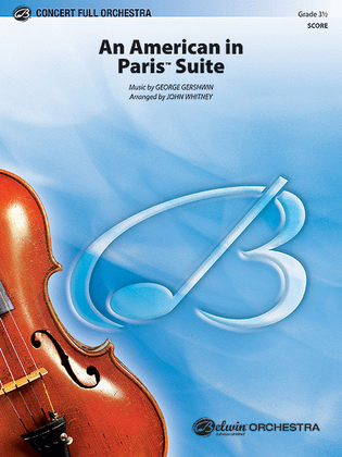 Book cover for An American in Paris Suite