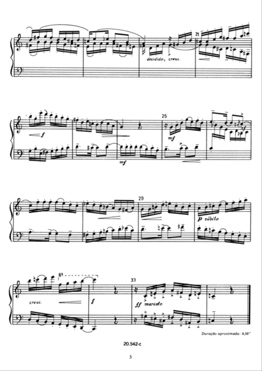 Suite mirim Piano Solo scores gallery preview page 5