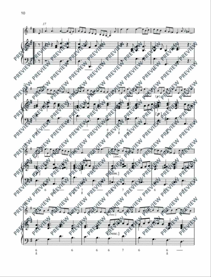 Sonata Piano Accompaniment scores gallery preview page 11