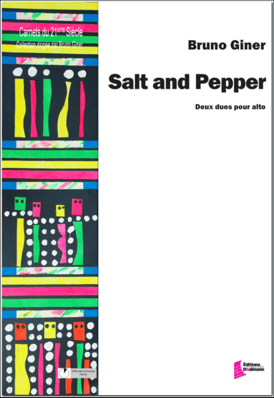 Salt and pepper. Alto Salt and pepper. Alto Vocal Duet scores gallery preview page 1