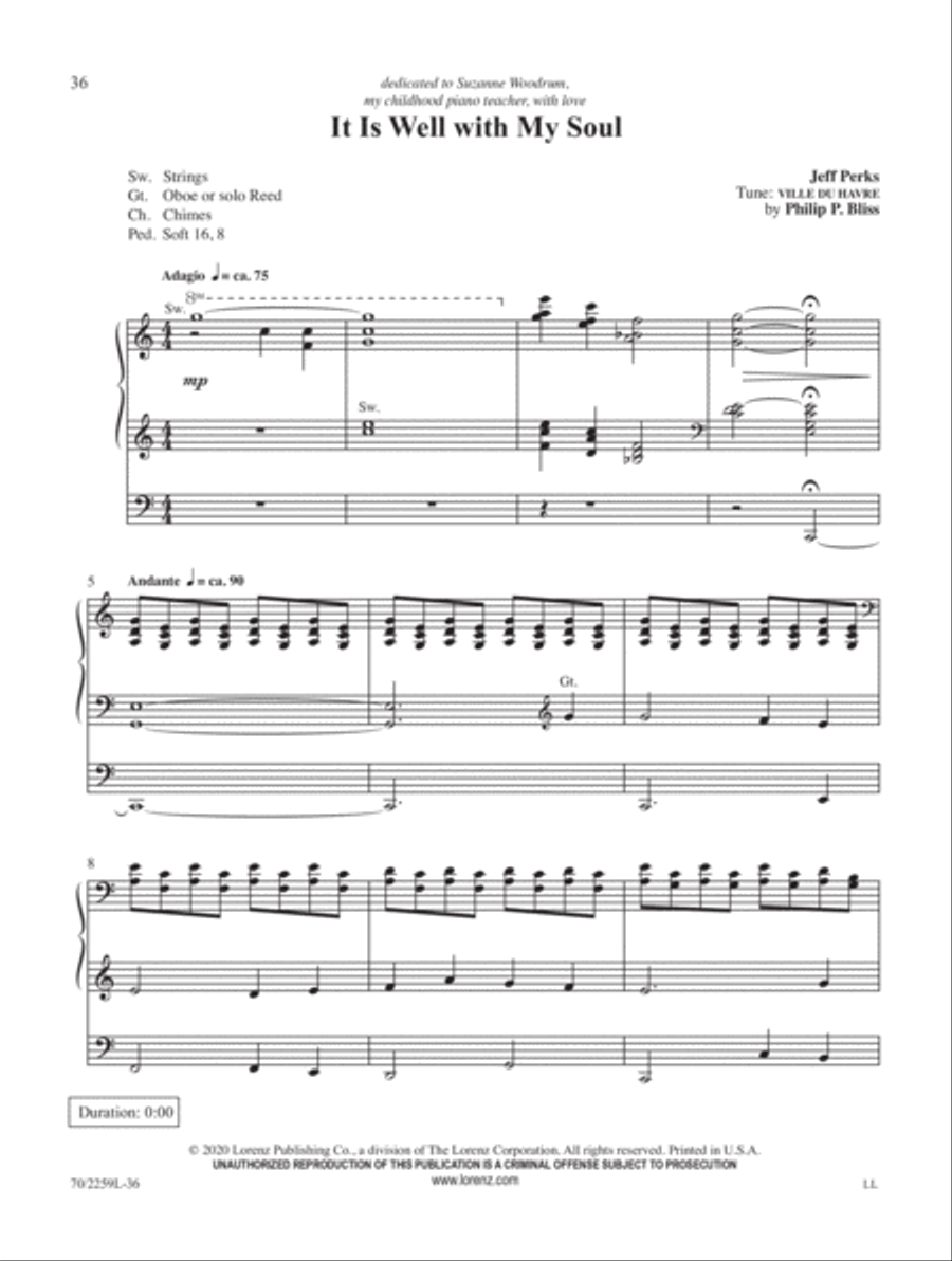 Exaltation Organ Solo scores gallery preview page 10