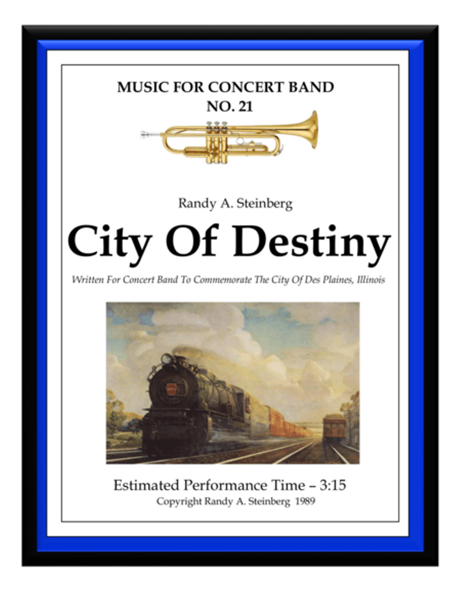 City Of Destiny Concert Band scores gallery preview page 1